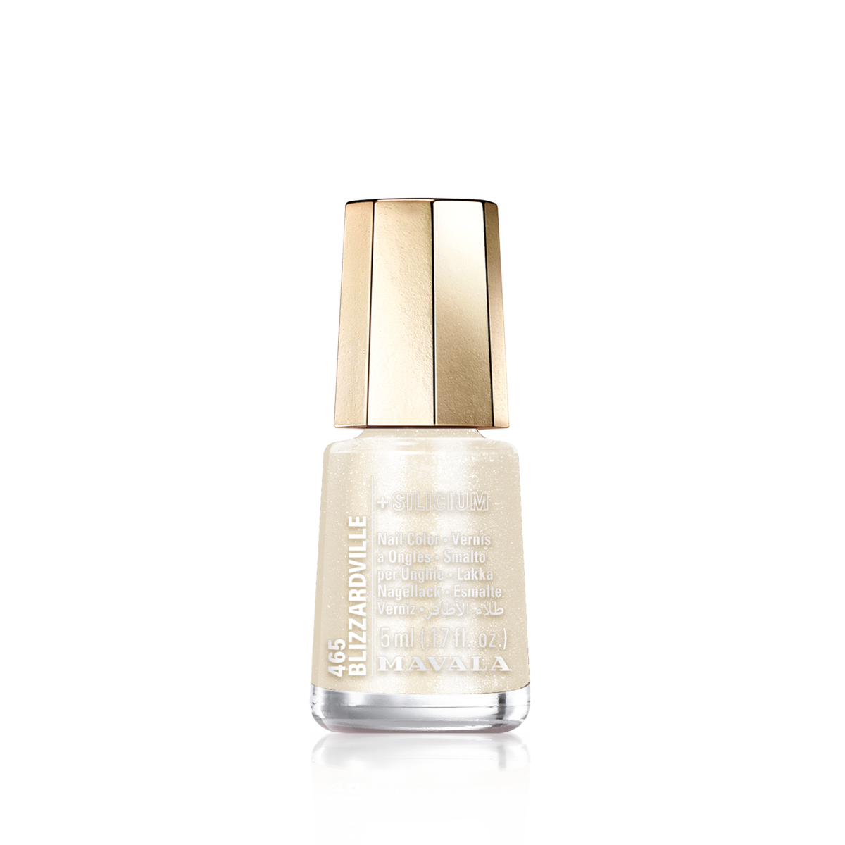 Mini Color Nail Polish White