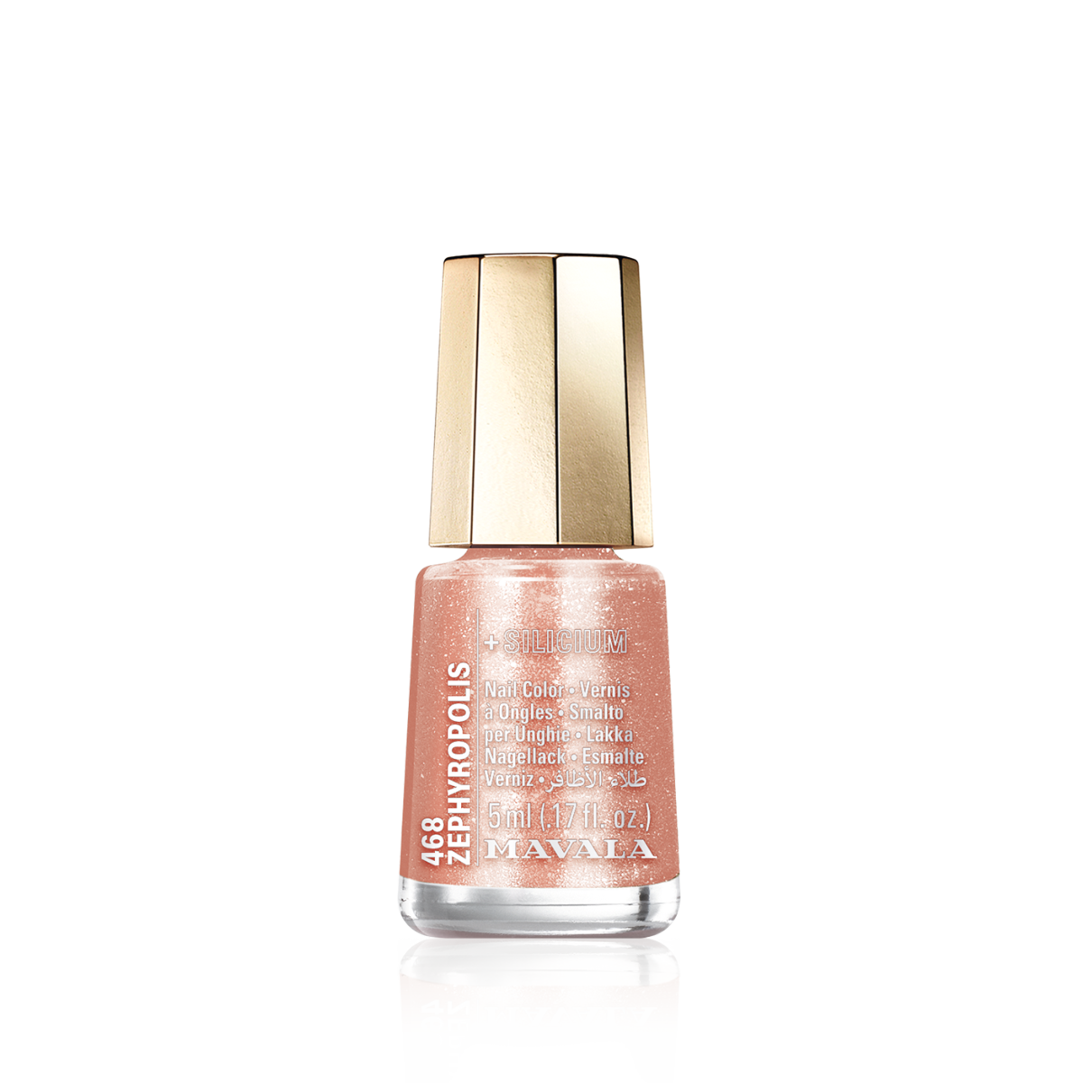 Mini Color Nail Polish Gold