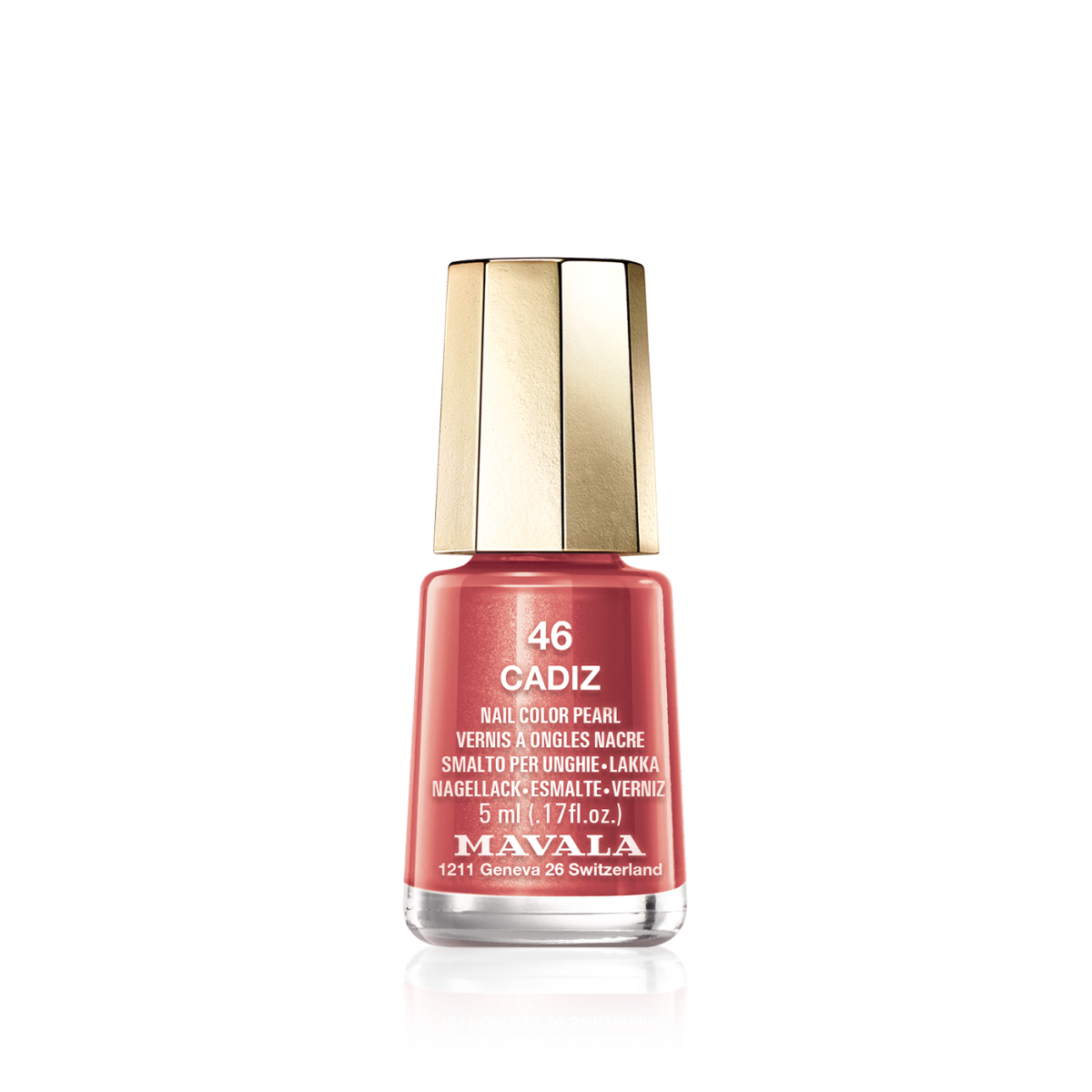 Mini Color Nail Polish Red