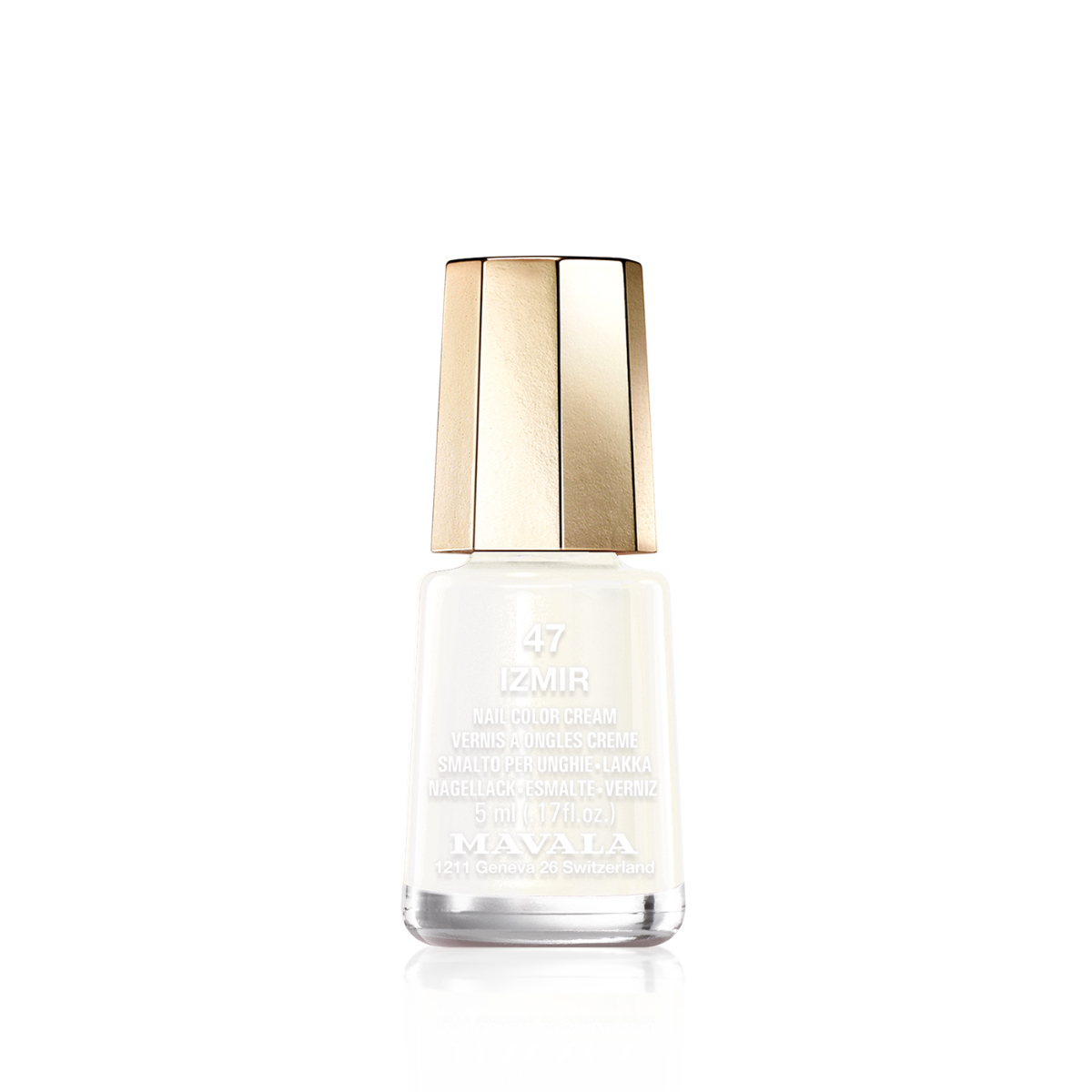 Mini Color Nail Polish White