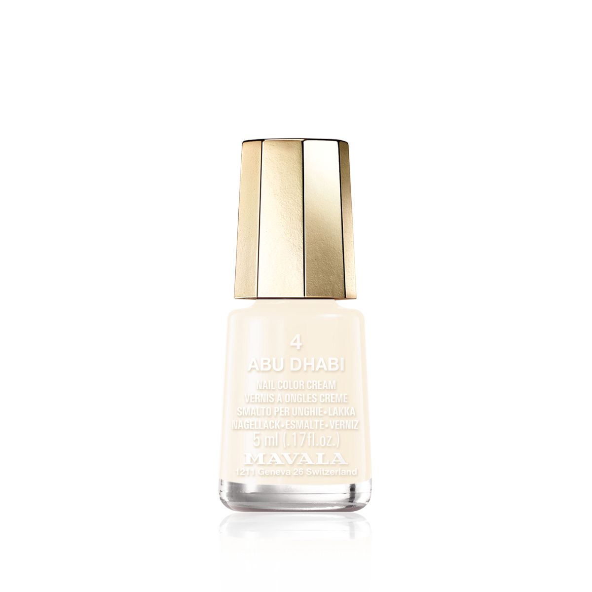 Mini Color Nail Polish White