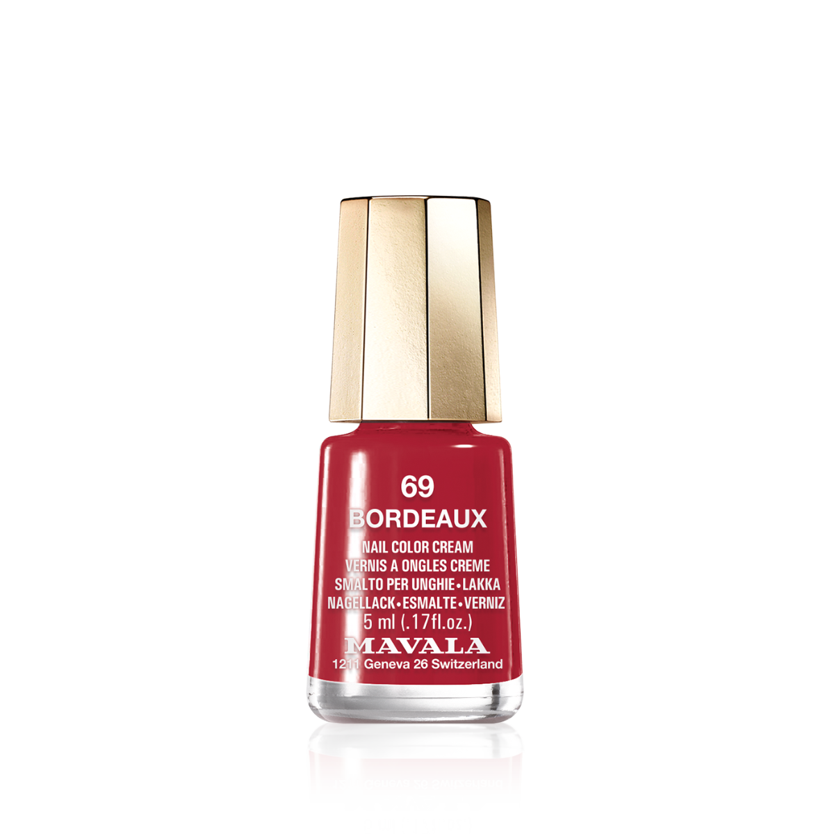 Mini Color Nail Polish Red