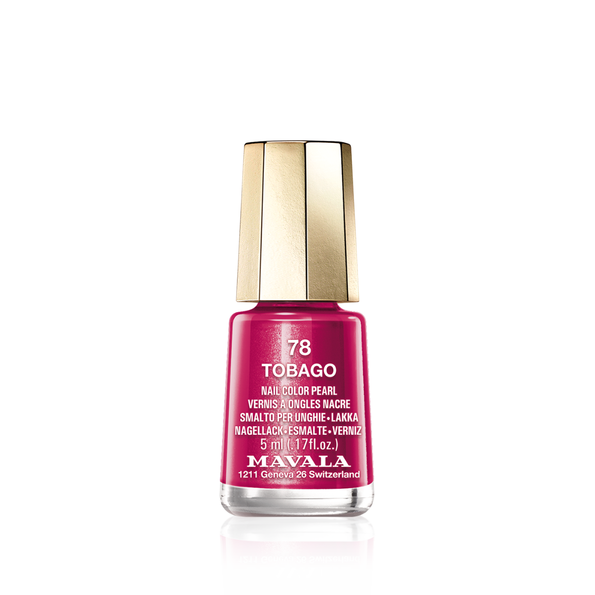 Mini Color Nail Polish Red