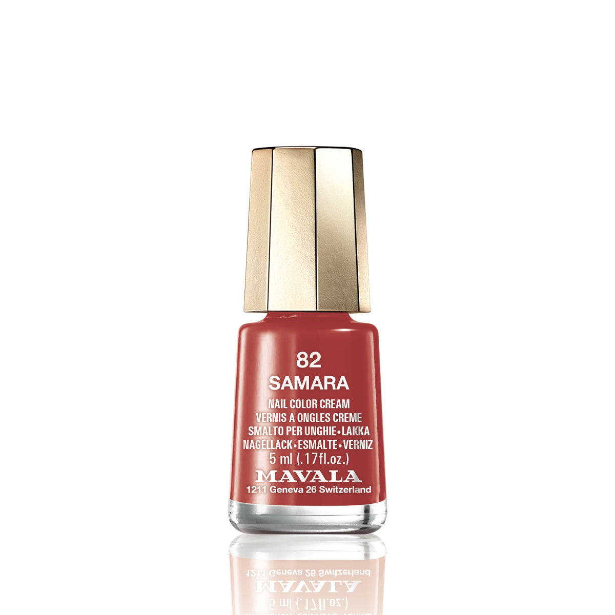 Mini Color Nail Polish Red