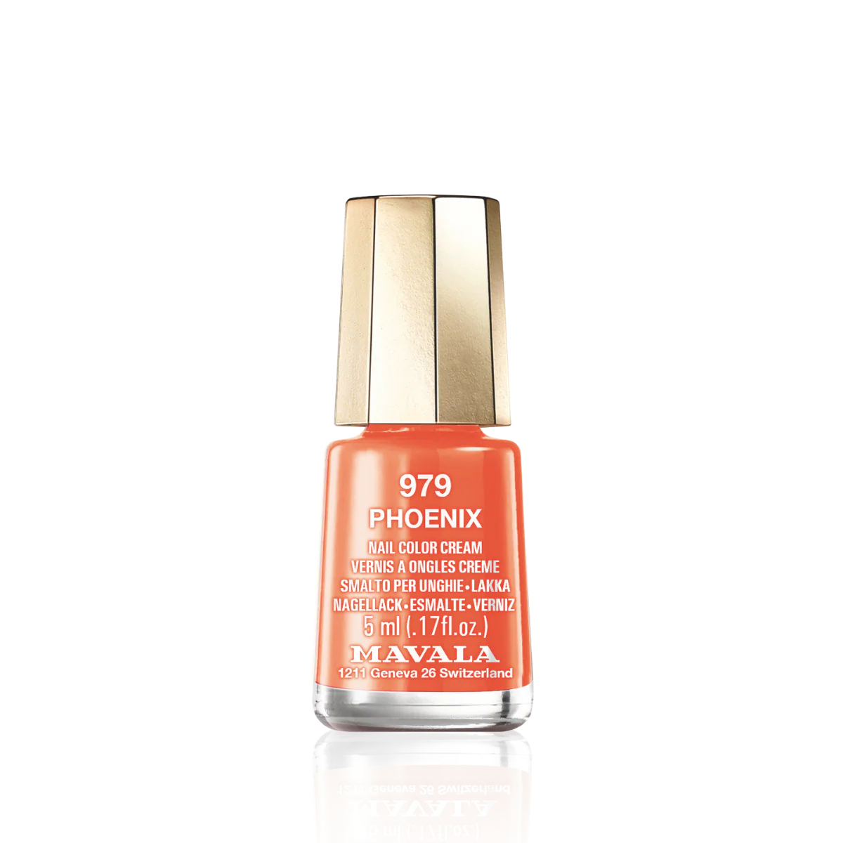 Mini Color Nail Polish Orange