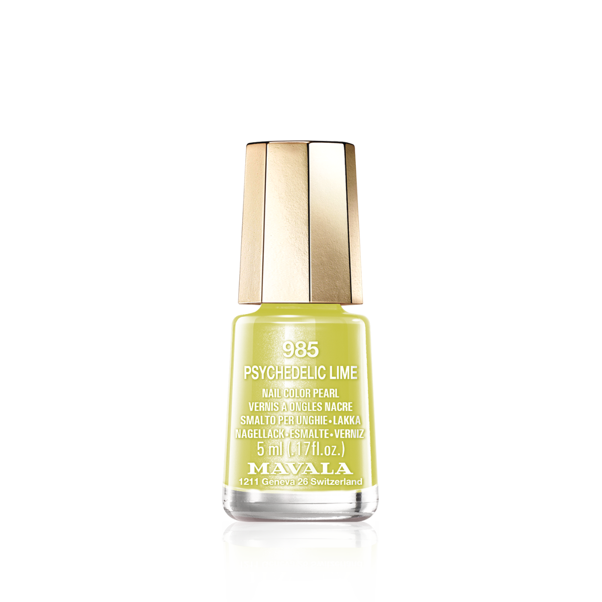 Mini Color Nail Polish Yellow