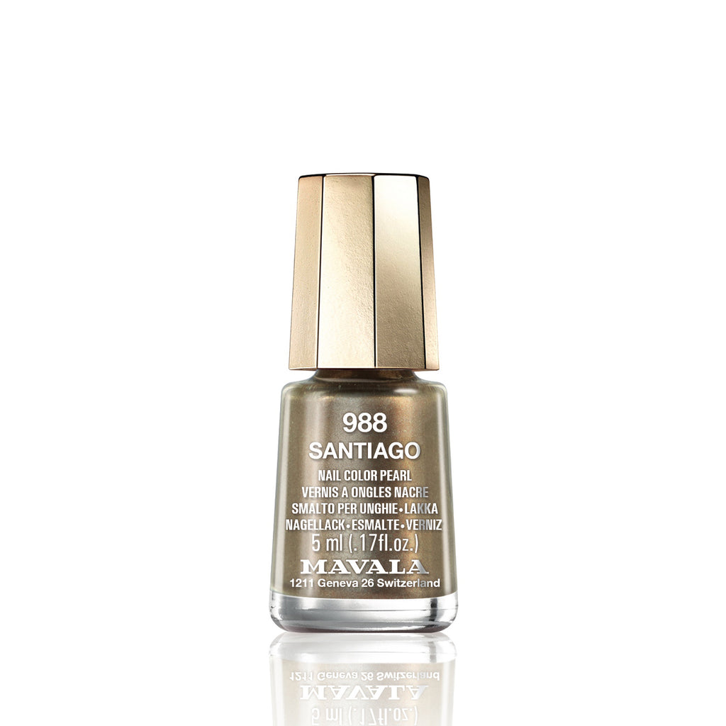 Mini Color Nail Polish Gold