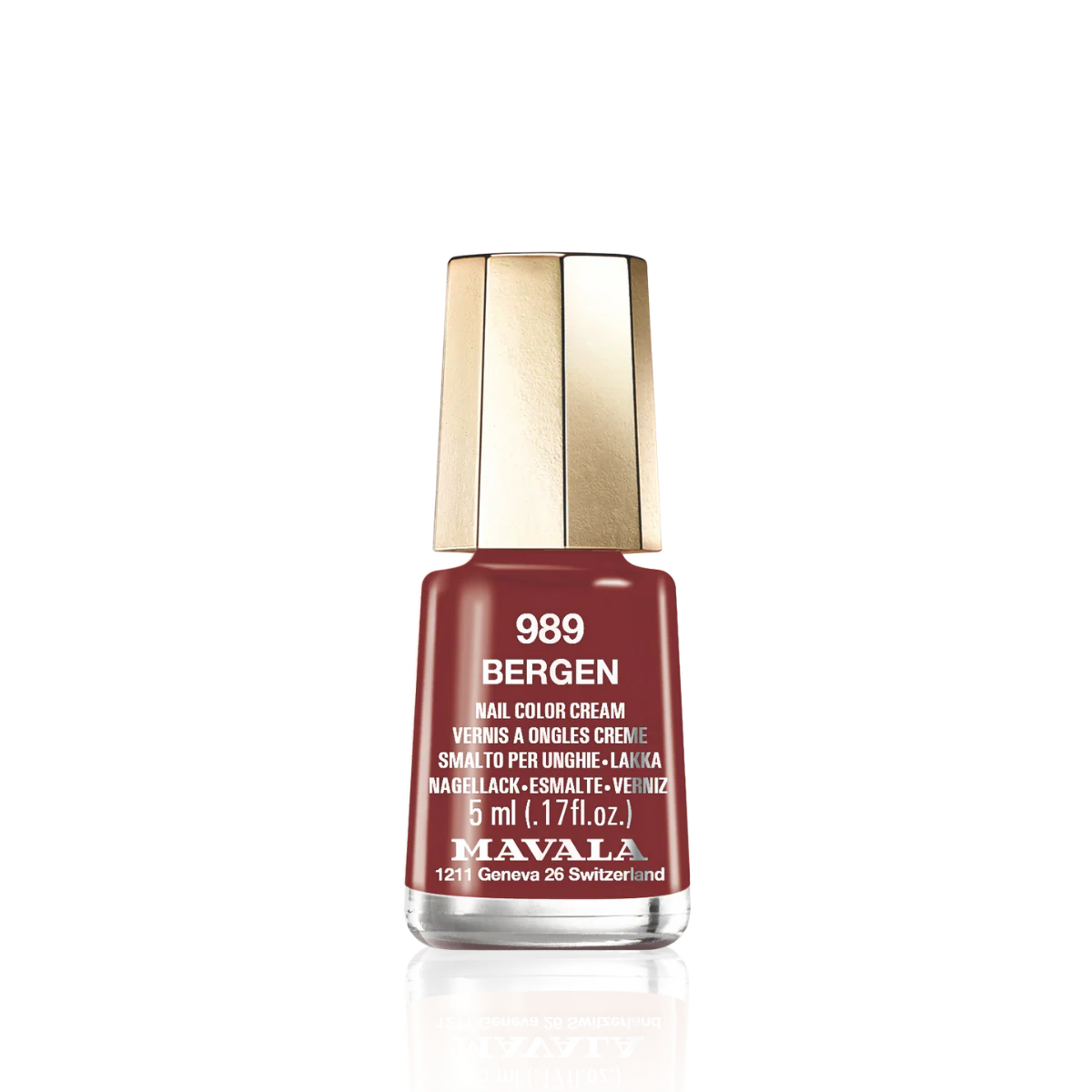 Mini Color Nail Polish Red