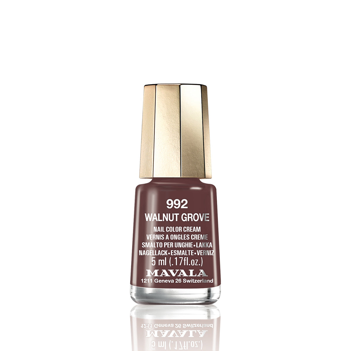 Mini Color Nail Polish Brown