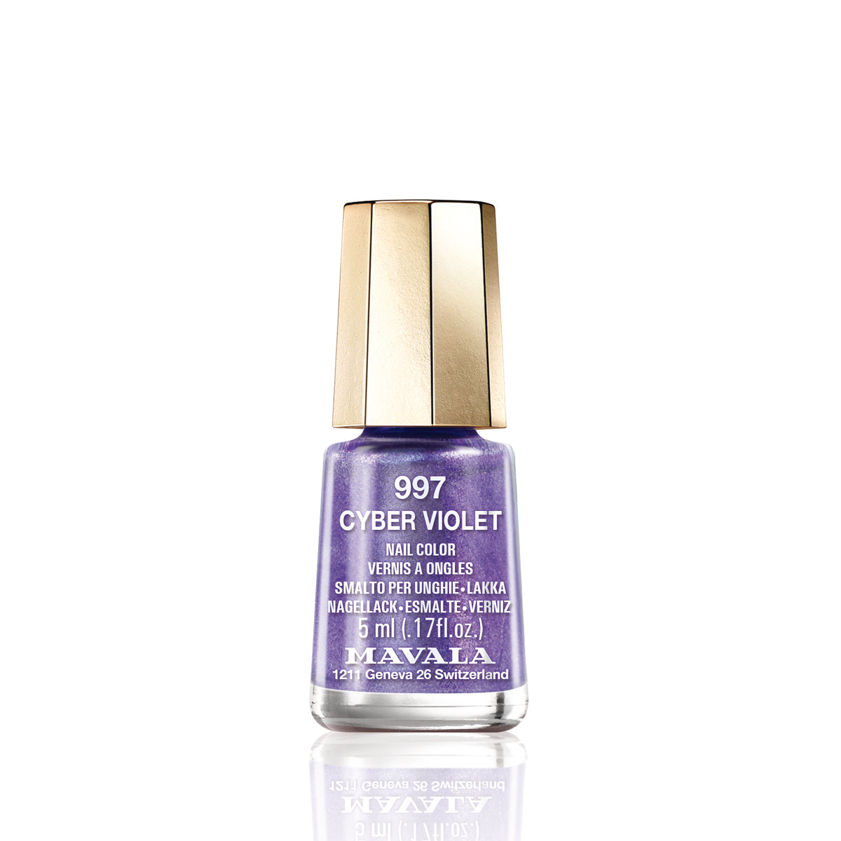 Mini Color Nail Polish Purple
