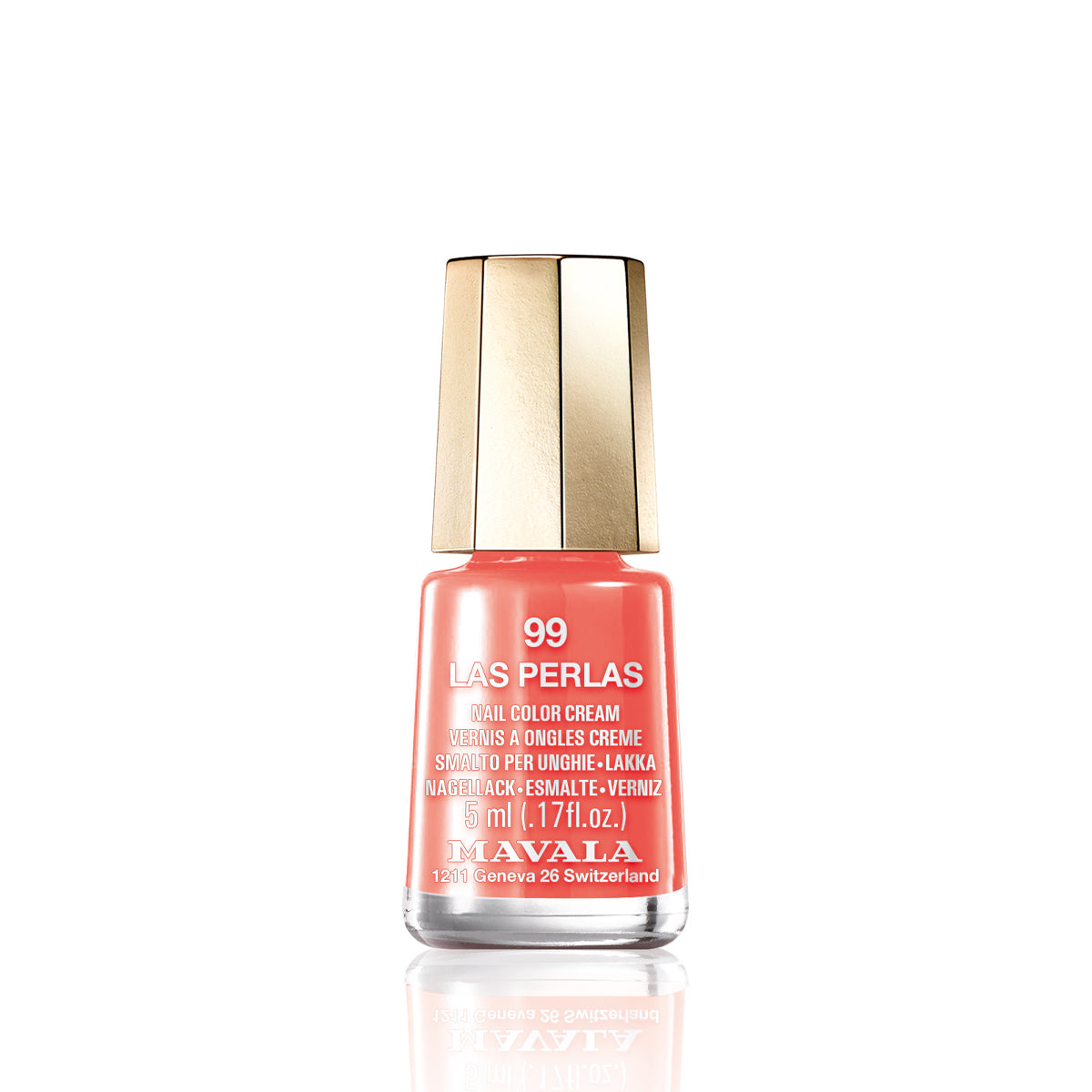 Mini Color Nail Polish Coral